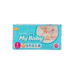 پوشک مای بیبی آبی سایز 1 بسته 40 عددی