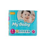 پوشک مای بیبی آبی سایز 5 بسته 28 عددی