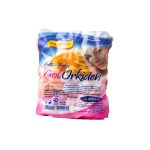 پنبه آرایشی توپک رنگی گل ارکیده