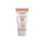 فلوئید ضد آفتاب پوست حساس فیزیکال SPF50+ سان سیف | 50 میل