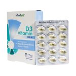 کپسول نرم ژلاتینی ویتامین D3 (1000 واحد) ویواتیون (30 عددی)