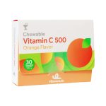 قرص جویدنی ویتامین C (۵۰۰ میلی گرم) ویتامین لایف | ۳۰ عددی