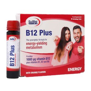 ویال خوراکی ویتامین B12 پلاس یوروویتال