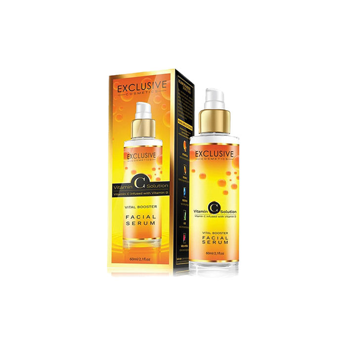 exclusive.pharmacy24h سرم روشن کننده بوستر ویتامین سی اکسکلوسیو | 60 میل - Image 1
