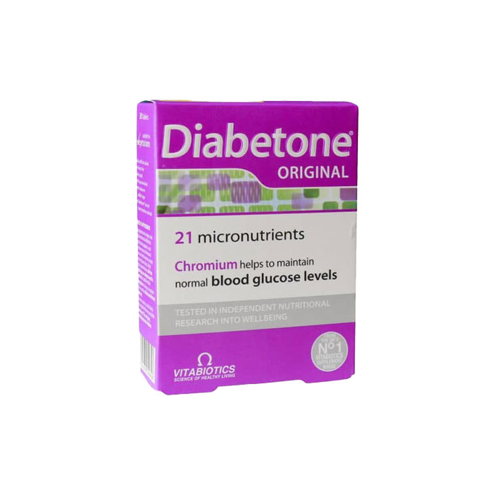 diabetone-pharmacy24h قرص دیابتون ویتابیوتیکس | ۳۰ عددی - Image 1