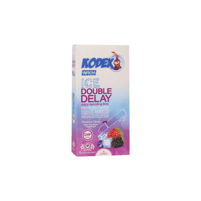 kodex-ice-pharmacy24h کاندوم مدل آیس دابل دیلی کدکس | 10 عددی - Image 1