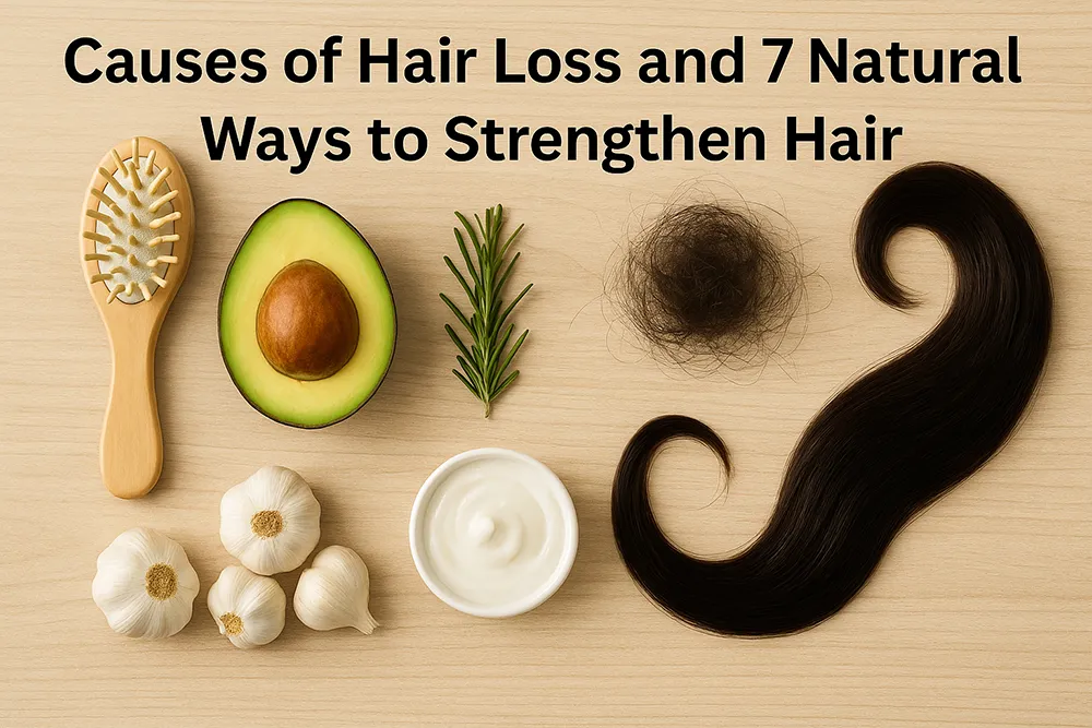 علل ریزش مو