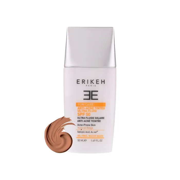 naturalbeige-erikeh-pharmacy24h کرم ضد آفتاب پوست چرب بژ طبیعی اریکه