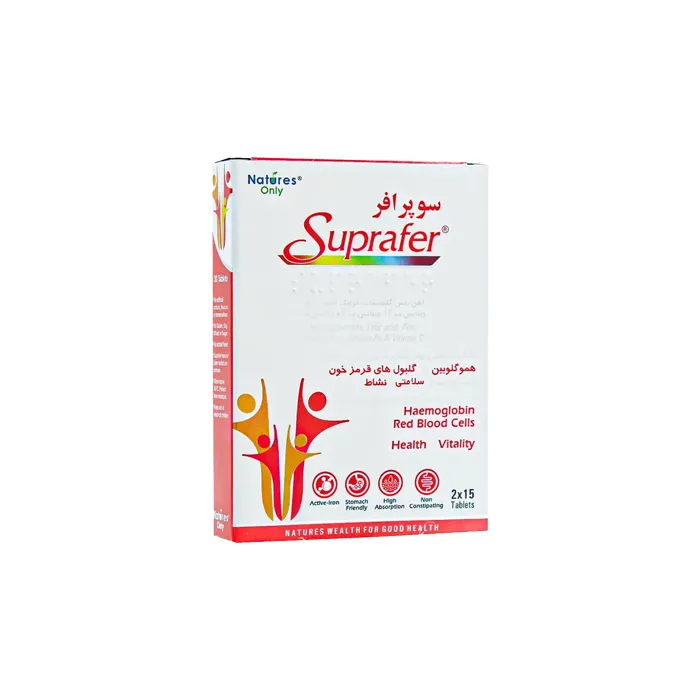 suprafer.pharmacy24h قرص سوپرافر نیچرز اونلی