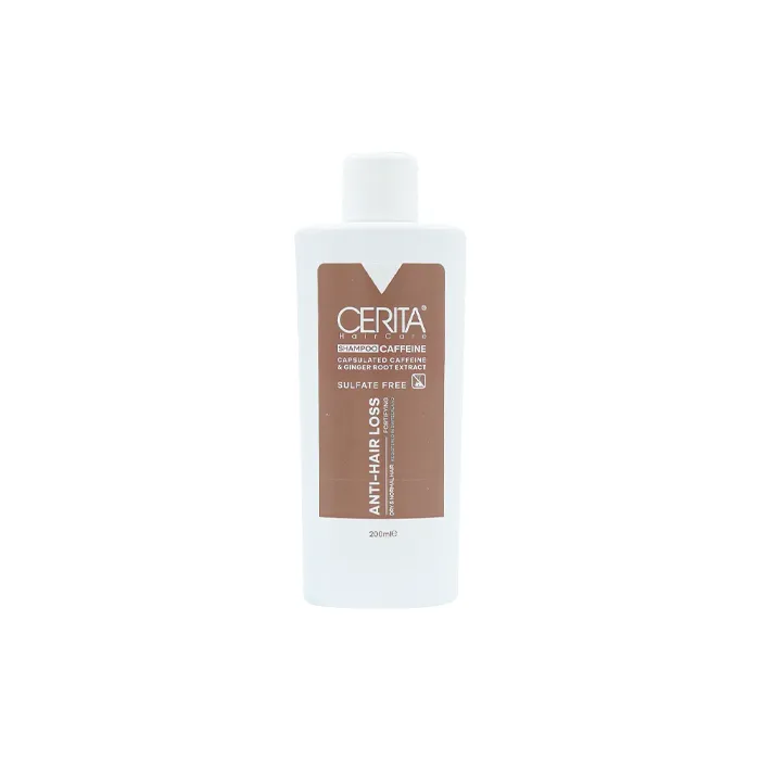 Cerita-Anti-Hair-Loss-Shampoo.pharmacy24h شامپو کافئین بدون سولفات سریتا مناسب موهای خشک و معمولی | 200 میل - Image 1