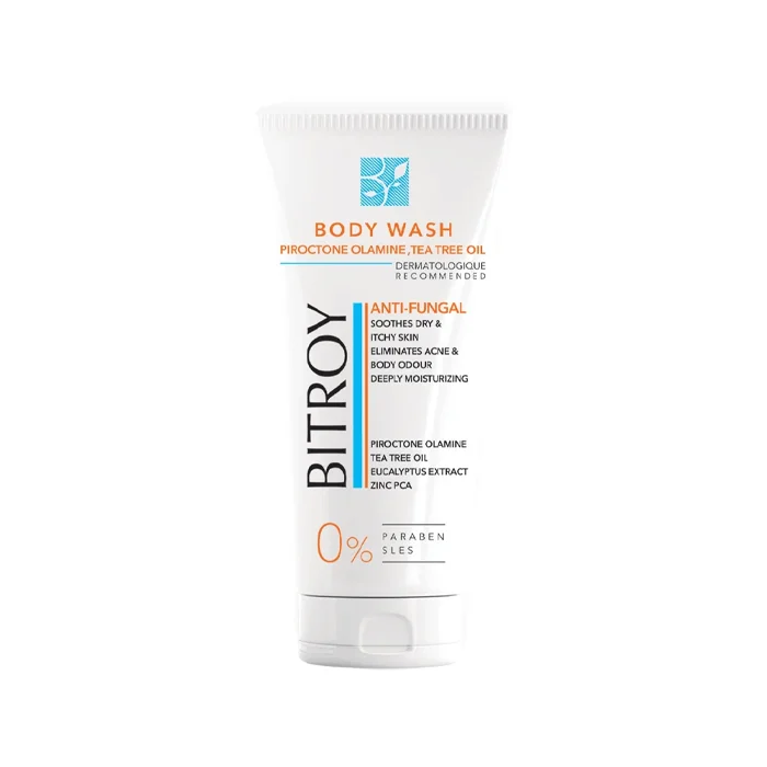 bitroy-shampoo-badane-zede-gharch.pharmacy24h.ir شامپو بدن ضد قارچ بیتروی | 200 میل - Image 1