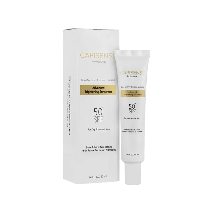 capisense-sunscreen1.pharmacy24h ضد آفتاب روشن کننده پوست خشک کپیسنس | 40 میل - Image 1