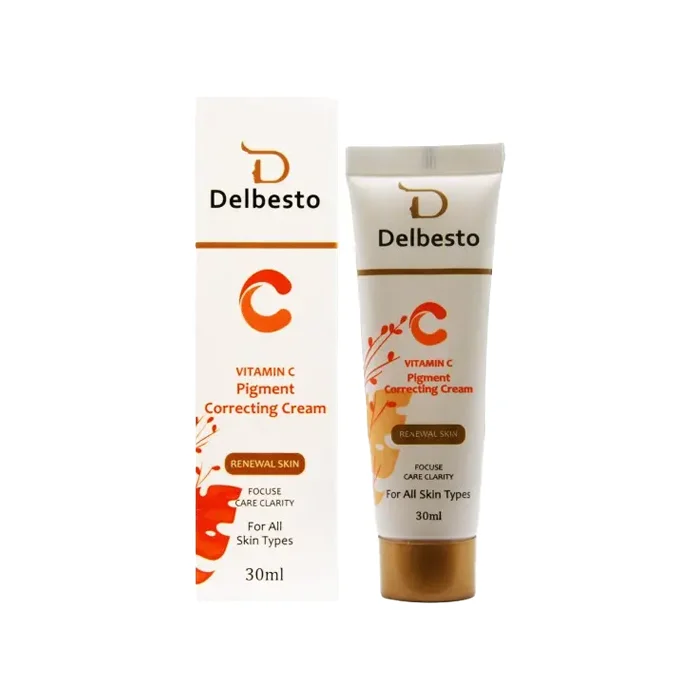 delbesto-c.pharmacy24h کرم ضد لک ویتامین سی دلبستو | 30 میل - Image 1