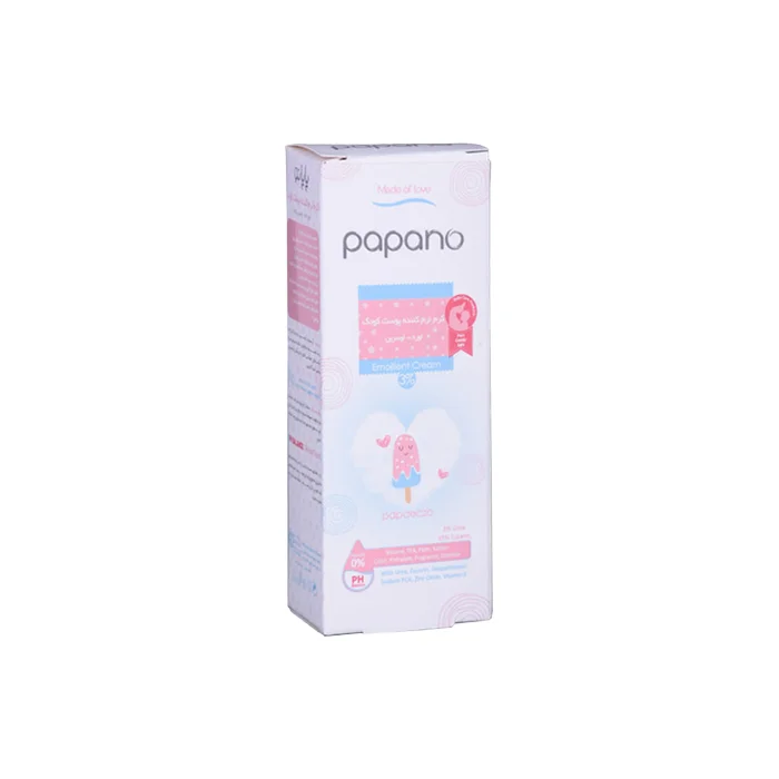 papano-baby.pharmacy24h کرم نرم کننده پوست کودک حاوی اوره و اوسرین پاپانو | 75 میل - Image 1