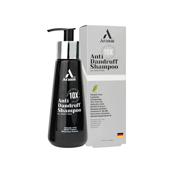 araxin-anti_dandruff.pharmacy24h شامپو گیاهی ضد شوره و تقویت کننده مو آراکسین | 175 میل - Image 1