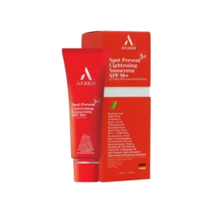 کرم ضد آفتاب روشن کننده و ضد لک SPF50 آراکسین | 40 میل