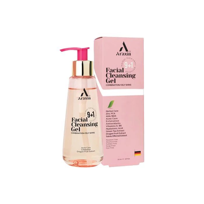 araxin.pharmacy24h ژل گیاهی شستشوی صورت آراکسین | 175 میل - Image 1