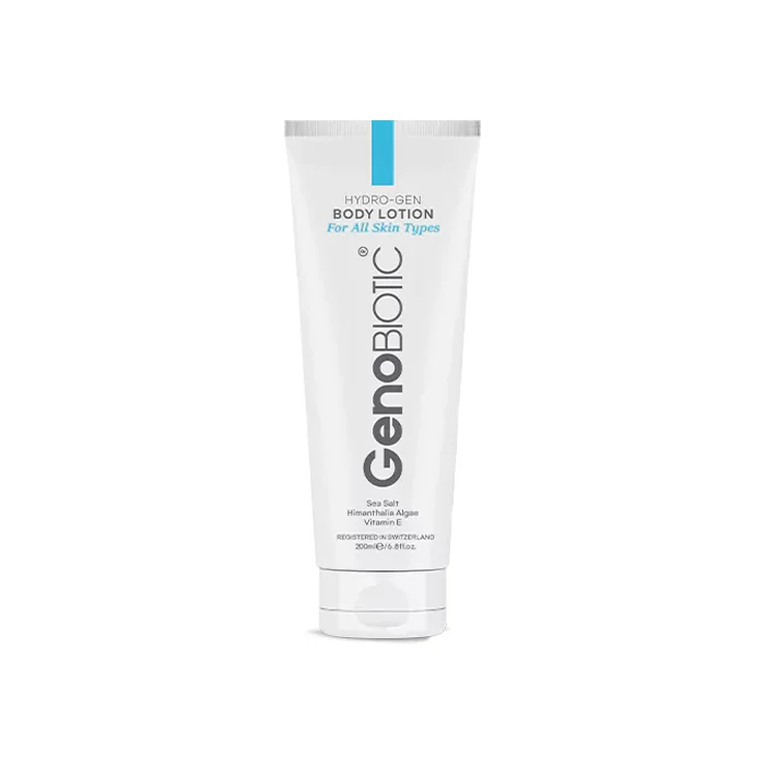 geno-body-lotion.pharmacy24h.ir لوسیون بدن انواع پوست ژنوبایوتیک | 200 میل - Image 1