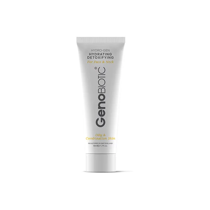 geno-face-neck-cream-oily.pharmacy24h.ir کرم رطوبت رسان صورت و گردن پوست چرب و مختلط ژنوبایوتیک | 50 میل - Image 1