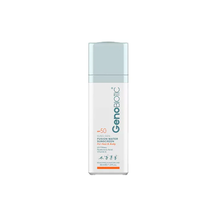 geno-fusion-water.pharmacy24h.ir کرم ضد آفتاب فیوژن واتر ژنوبایوتیک | 30 میل - Image 1