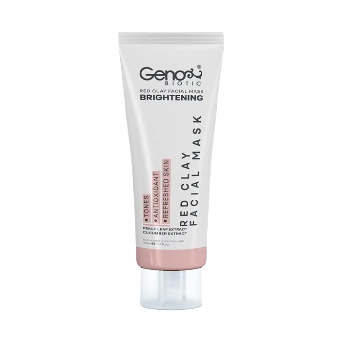 geno-red-mask.pharmacy24h.ir ماسک خاک رس قرمز ژنوبایوتیک | 100 میل - Image 1