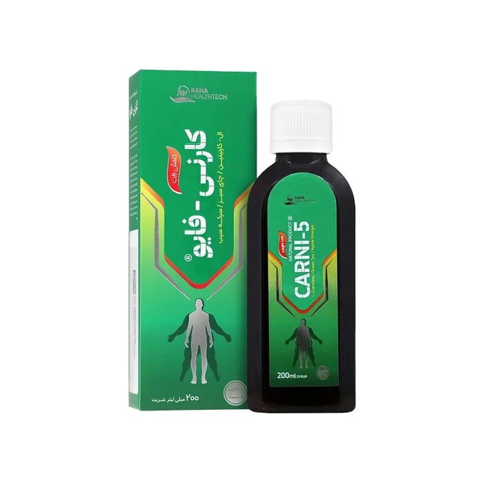 carni-5.pharmacy24h شربت کارنی فایو رها | 200 میل - تصویر 1