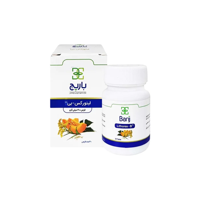 lithorex-b.pharmacy24h قرص لیتورکس بی باریج اسانس | 30 عددی - Image 1