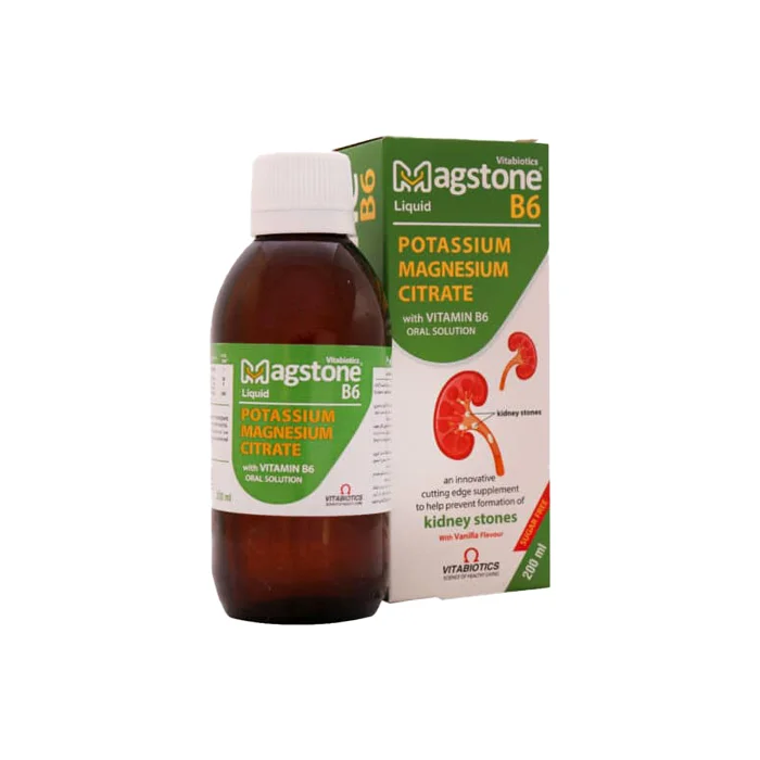 magstone.pharmacy24h شربت مگستون B6 ویتابیوتیکس | 200 میل - تصویر 1