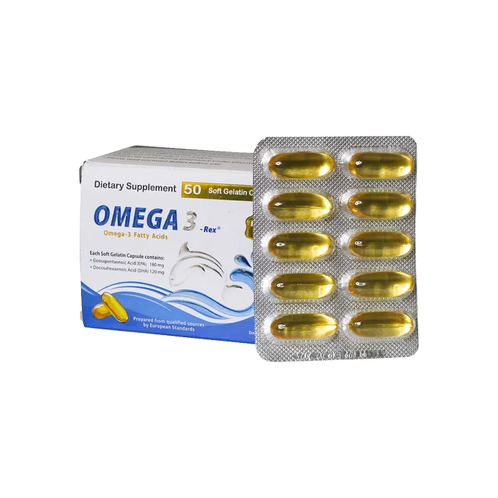 omega3.pharmacy24h امگا 3 رکس دانا فارما | 50 عددی - تصویر 1
