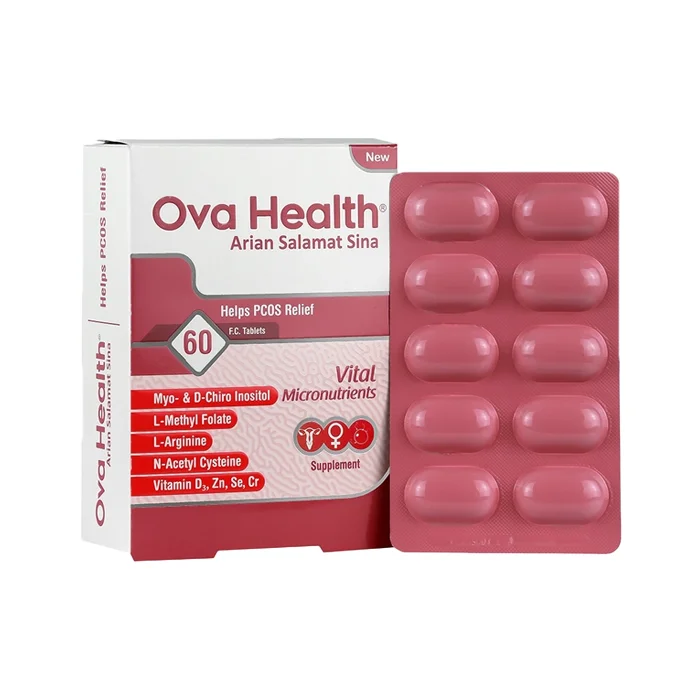 ova_health.pharmacy24h قرص اُوا هلث آرین سلامت سینا | 60 عددی - تصویر 1