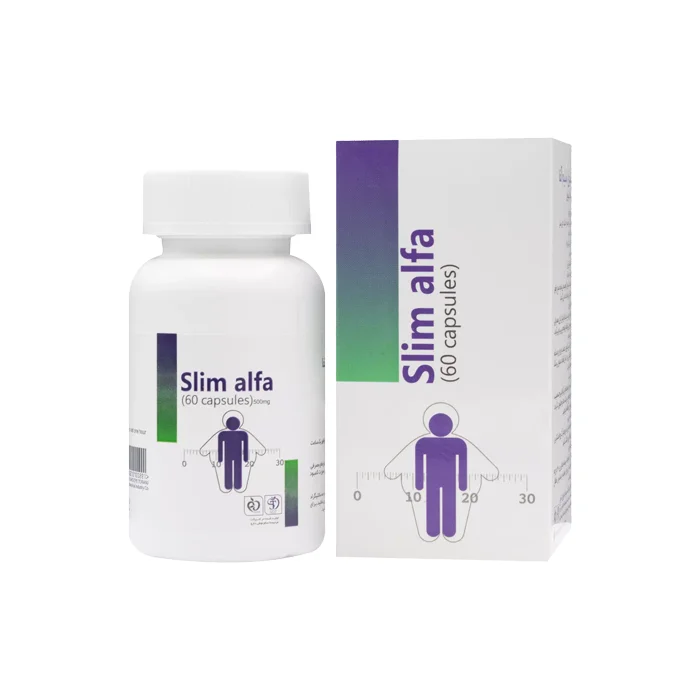 slimalfa.pharmacy24h کپسول اسلیم آلفا سوبا داروی ترنج | 60 عددی - Image 1