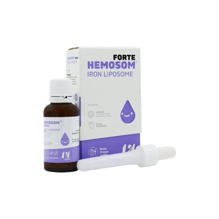 hemosom.pharmacy24h قطره آهن هموزوم فورت وندا فارمد | 30 میل - تصویر 1